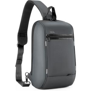 VGOAL Crossbody Bag Sling Bag for Men Sling Backpack with RFID Pocket Mini Backpack Daypack Crossbody for Travel Sport Running Hiking (FG6301-103)