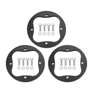 3PCS Deck Spindle Reinforcement Repair Rings with Bolts Fit for MTD Cub Cadet Mower RZT50 RZT54 918-04126 918-04125 918-0671B 918-04608A 618-04636 618-04865A 918-0463 918-04865A LX500 LT1050