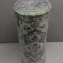 Ileading Anti Fatigue Kitchen Rugs Sets of 2 Cushioned Kitchen Mats for Floor Waterproof Kitchen Mat Set Non Slip Comfort Standing Mat for Kitchen, Office, Sink, Laundry (17"x47"+17"x28"-0.4'', Beige&brown)