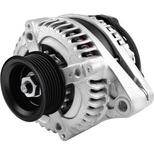 130A New Alternator Compatible with Honda Odyssey 2005-2007, Pilot 2005-2008, Ridgeline 2006-2008, for Acura MDX 2003-2006 3.5L, TL 2004-2008 - Replace 31100-RGL-A01 AND0339 11099