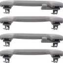 ApplianPar 4Pcs Gray Front and Rear Driver Passenger Side Inner Roof Pull Handle for RAV4 Camry Corolla Highlander Land Cruiser Prius Yaris