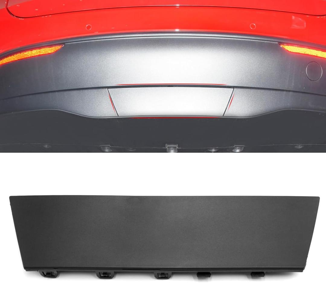 Jaronx Compatible with Tesla Model Y Rear Bumper Tow Hitch Cover 2020 2021 2022 2023, 1494009-00-B, Rear Lower Bumper Trailer Tow Hitch Hook Cap Cover Compatible with Tesla Model Y Accessories