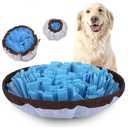 PET ARENA Snuffle Mat for Dogs - Adjustable Interactive Puzzle Toy for Large & Small Breed Slow Feeder for Mental Stimulation & Stress Relief Encourages Natural Foraging Ideal for Indoor & Outdoor Use