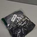 Aeropostale Womens Aero Logo Fit and Flare Sweatpants (Small, Dark Black)