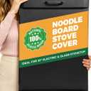 Gaialoop Noodle Board Stove Cover for Glass Electric Stovetop with Handles, 29.5"L x 22.1"W