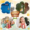 30 PCS Puppy Dog Keychains Cute Animals Ornament Goodie Bag Fillers Item Birthday Party Favors Backpack Key Decorations Rewards Dog Theme Supplies