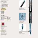 Uniball Vision Elite Rollerball Pens, Micro Point (0.5mm), Assorted Colors, 8 Pack