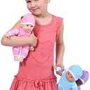 The New York Doll Collection 11 inch Soft Body Baby Doll in Gift Box - 11" Doll Toy for Kids, Boys, Girls and Toddlers - Baby Doll Pacifier Accessory Included