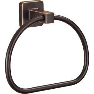 WOLIBEER Bronze Towel Ring,Bathroom Hand Towel Holder Wall Mount,Oil Rubbed Towel Rack Rustic Towel Hanger ORB Farmhouse Bathroom Accessories