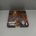 Christmas Tree Topper Star, 8.7" 31 LED Christmas Tree Decoration Lights, AA Battery Powered Small Xmas Tree Decor for Christmas, Scene Decor, Festivals Decor (Warm White)