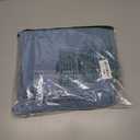 Womens Wide Leg Jeans Mid High Waisted Baggy Straight Leg Stretchy Denim Pants Seamed Long Trousers (Blue)