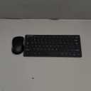 TECKNET Wireless Keyboard and Mouse Combo, Mini Cordless Computer Keyboard and Mouse Set 2.4GHz, Silent Adjustable 1600 DPI, Quiet Click, Lag-Free for Computer, Laptop, PC, Windows, Mac, Chrome OS (Black)