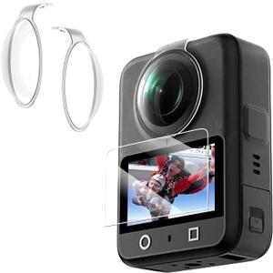 Screen Protector+Lens Guard for DJI OSMO 360, Camera Lens Protector Anti-Scratch PC Lens Cover for OSMO 360 Accessories