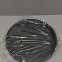 Black Wooden Lazy Susan Turntable Organizer Cabinet Round Bathroom Vanity Rotating Tray 10" Small Lazy Susans for Dining Table Top Kitchen Countertop Decor Tray Wood Lazy Susan Coffee Bar Accessories