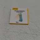 Glocusent USB Rechargeable Book Light for Reading in Bed, Portable Clip-on LED Reading Light, 3 Amber Colors & 5 Brightness Dimmable, Compact & Long Lasting, Perfect for Book Lovers (Blue)