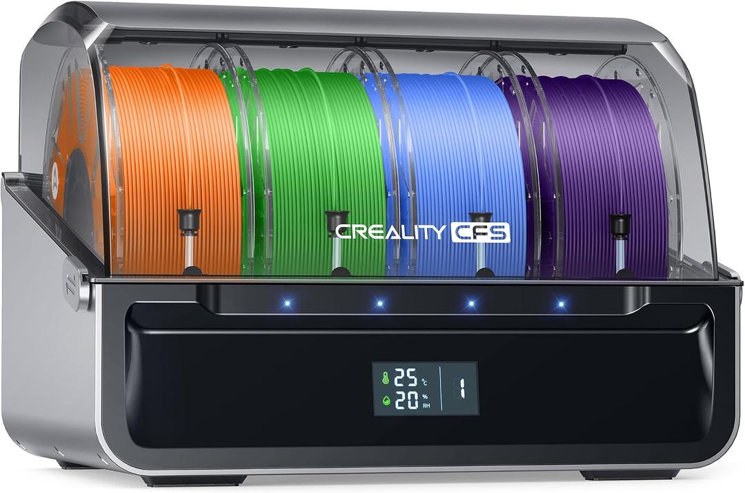 Creality CFS, Multicolor 3D Printer Filament System, Auto Material Identification, Smart Switching/Relay, Compatible for K2 SE/K2 Pro/K2 /K2 Plus/Hi /K1 Series CFS Upgrade Kit