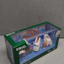 BRIO Remote Control Travel Train - Kids Toy with Light and Sound Features | Battery Operated | Compatible with Wooden Railway Tracks | Perfect for Toddlers Age 3+