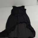 Women's Midi Bodycon Dress Summer Sleeveless Ruffle Mermaid Dress Cocktail Party Tank Dresses for Wedding Guest, XL