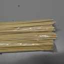 200Pcs 19.5" Natural Bamboo Skewers, Food Grade Wooden Skewers Sticks, Disposable BBQ Skewers for Grilling, Kabob, Fruit, Kitchen Crafting and Party Cooking Supplies, 5mm Thickened Long Bamboo Skewers