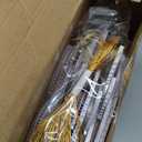 Geosar 20 Pcs Large Christmas Peppermint Gingerbread Decorations Doublesided Outdoor Yard Signs Hanging Candy Ornaments for Decorations Christmas Tree Party Decor(Gingerbread)