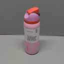 Owala FreeSip Insulated Stainless Steel Water Bottle with Straw for Sports and Travel, BPA-Free Sports Water Bottle, 32 oz, Pink, Angel Food Cake
