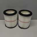 ATXKXE Replacement Filter Fit for Craftsman CMXZVBE38754 fit 5-20 Gallon shop vacuum (2 Pack)