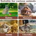 Apple Sticks,Premium Wooden Chew Stick Toys,250g Natural Apple Sticks for Guinea Pigs,Rabbits,Hamsters,Gerbils,Chinchillas and Small Rodents