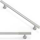 10 Pack Brushed Satin Nickel Cabinet Pulls 7.5 Inch(192mm) Kitchen Cabinet Handles Solid Zinc Alloy Cabinet Hardware Drawer Pulls