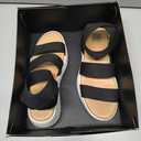 SM New York Sandals for Women Black 7.5