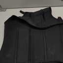 SHAPSHE Waist Trainer for Women, Tummy Control Sports Girdle, Workout Body Shaper with Adjustable Shoulder Strap (X-Large, Black-short Torso)