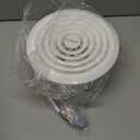 Bathroom Exhaust Fan 8", White Quiet Ceiling Exhaust Fan 110 CFM, 1.0 Sones Ideal Ventilation for Bathroom, Kitchen, RV, Mobile Home, Garage (110V)