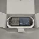 Ultrasonic Jewelry Cleaner, 48KHz Ultrasonic Cleaner Machine for Jewelry, Eyeglasses, Rings, Watch Strap, Dentures-Dual Cleaning Modes, 304 Stainless Steel Tank (White)