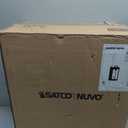 Nuvo 60/6501 Huron Lighting Fixture, 1Lt Medium Lantern, Aged Bronze/Clear Glass