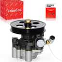 PHOBOOS Power Steering Pump Compatible with Toyota Camry LE/XLE 2002-2006, with Outlet & Pulley, Smooth Steering, Low Noise, High Durability, Ref. 21-5287