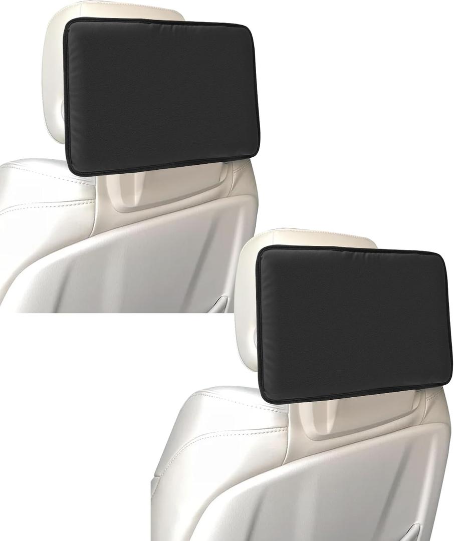2-Pack Neoprene Protective Padded Cover, Rear Entertainment Screen Cover Fit for GMC & Chevrolet Select Models 2021-2025, Velcro Design - Easy to Install