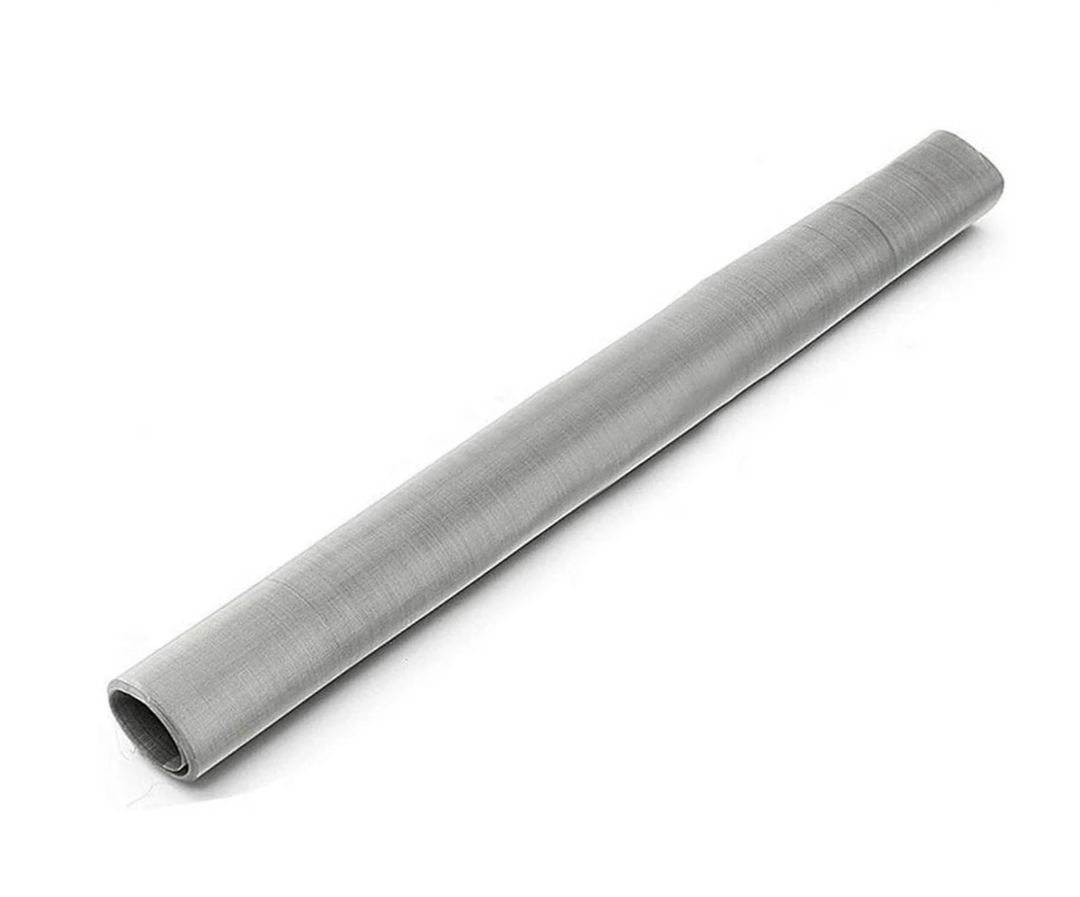 Stainless Steel Wire Mesh, 10 Mesh 20x40inch Metal Woven Mesh, 2.3mm Holes Wire Flitter Screen for Outdoor Fire Pit