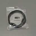 Cat 8 Ethernet Cable 4FT, High-Speed Braided Internet Cable Network Cord with Gold Plated RJ45 Connector 40Gbps 2000Mhz Heavy Duty LAN Cable Shielded Indoor