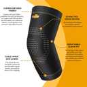 Copper Elbow Sleeve, Elbow Compression Sleeve, Elbow Brace For Tendonitis and Tennis Elbow, Golfers, Arthritis, Bursitis. Elbow Pain Relief,Weightlifting, Fit for Men & Women