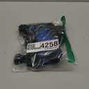 rabbitgoo Dog Harness No Pull with 2 Leash Clips, Adjustable Soft Padded, Reflective Oxford No Choke Pet Vest with Easy Control Handle for Small Dogs, Dazzling Blue, S