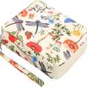 Lbxgap Portable Colored Pencil Case-72 Slots Colored Pencil Case Organizer with Zipper for Watercolor Pens or Markers, Pencil Case Organizer for Artist (White)