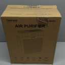 Air Purifiers for Home Large Room, Cover Up to 3000 Ft² with Air Quality Monitor and Timer, HEPA Filter Air Purifier for Bedroom with Fragrance, Air Cleaner for Dorm Room, Office - Grey