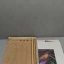 Tabletop Easel for Painting, 13.8"x11.4" Adjustable Portable Art Easel Includes Art Painting Papers, Sketch Papers and Masking Tape, Pinewood Drawing Board for Canvas, Books and Artwork