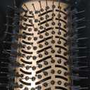 Hair Dryer Brush Blow Dryer Brush in One Hot Air Brush for Drying and Straightening, Volumizer Multi-Styler Smooth Curls for All Hair Types, Frizz-Free Blowout Brush for Salon Quality (Black& Rose Gold)