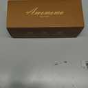 AMOMOMA Trendy TR90 Oversized Blue Light Reading Glasses Women,Stylish Square Cat Eye Glasses AM6031 (C1.black+c6.tortoise)