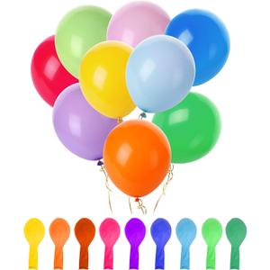 Mr. Pen- Balloons Assorted Colors, 12 Inch, 54 Pack, Mixed Color Latex Balloons for Birthday, Baby Shower, Kids Party, School Events & Celebration Decorations