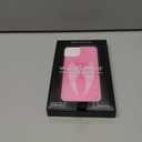 Wildflower Cases - Compatible with iPhone 15 Plus | Protective Black Bumper, 6.5ft Drop Test Certified, Women Owned Small Business | Pink White Wings Aesthetic Trendy | Angel Baby