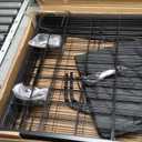 Dog Kennel Outside with Roof, 4'x4'x4.5' Outdoor Dog Kennels for Large Dogs, Heavty Duty Welded Dog Crate Playpen with UV-Resistant Waterproof Cover