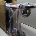 R728Rd - Aluminum Rollator with Fold Up and Removable Back Support and Padded Seat, Red