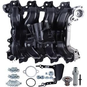 FEIDKS Engine Intake Manifold w/Gasket Compatible with Ford F150 E150 E250 LOBO Replaces 9L3Z9424E 615-376