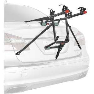 Allen Sports Deluxe 2-Bike Rack, Bicycle Adaptor Bar Combo Pack, Model 102900CP , Black